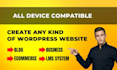 create wordpress ecommerce website or online store with elementor