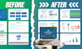 redesign powerpoint presentations and google slides