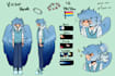 draw a character or character reference sheet