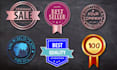 design luxury badge, seal, certification stamp, award logo