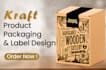 do packaging box design kraft box and custom box with 3d mockup