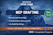 draw your architectural, electrical, plumbing plans, mep drawings