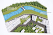 architecture urban 3d model in rhino