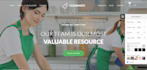 cleaning service website, clean wordpress website, booking koala website