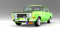 create a realistic 3d car model for games and 3d printing