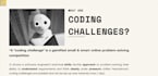 create a tech coding challenge