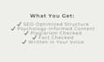 write unique SEO autism and adhd blog