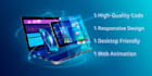do frontend web development in HTML CSS javascript