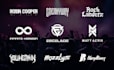 design dj, music, band, edm, typography, metal band logo