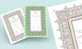 design your customize marriage certificate print ready file
