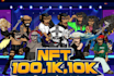 create unique nft arts and generate