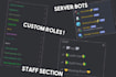 make you a stunning custom discord server