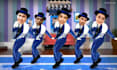make funney elf christmas dance video with your face