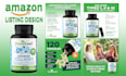 design amazon product listing images, product image editing, a plus content