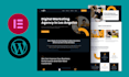 develop a fast loading and SEO friendly wordpress website using elementor