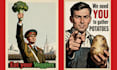 make soviet union communist propaganda poster, union flyer, ad, illustration