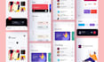 do figma app ui design, mockup, app store screenshots