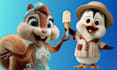 create cute characters, mascot, animal, 3d print, cartoon character in blender