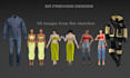 create impressive 3d clothing and fashion asset renders in clo3d