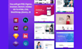 be your front end web developer using html css javascript bootstrap, react js