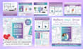 etsy shop banner logo and listing mockups for branding