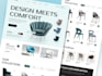 do professional and modern landing page design