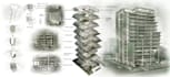 create and compose aesthitic architectural sheet and poster