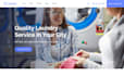 create a laundry and dry cleaning services website