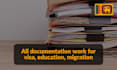 send birth, marriage, death, educational certificates from sri lanka
