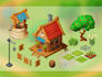 do isometric props, art, illustration