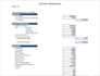 prepare income statement profit and loss in 24 hours
