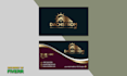 do premium and unique business card design with qr code