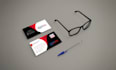 do great clickable digital business card, physical card with qr code, vcard