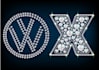 do embellished glitter diamond sparkle gold silver logo