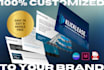 design a standout company sales deck or capabilities deck