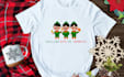 create cute funny christmas t shirt design
