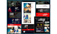 develop a responsive website with html css js