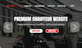 design chauffeur website, limousine website, taxi booking website