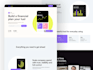 do figma landing page, saas landing page, figma design or website uiux