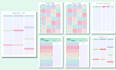 design custom, printable planner, tracker, and journal