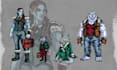 draw character design and concept art