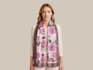 design a luxurious custom scarf or stole print