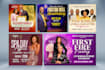 design professional instagram templates and linkedin banners