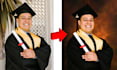 flawless and natural graduation photo editing and retouching