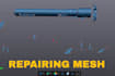 clean or repair 3d scan mesh stl obj for rapid prototyping