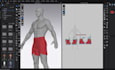 professional short pant sewing patterns with a4 a0 PDF