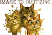 do professional logo embroidery digitizing with 3d puff in dst pes emb
