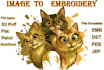 do professional logo embroidery digitizing with 3d puff to dst pes emb