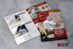 do  flyers, brochure, social media kit and marketing materials and redesign all