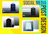 design social media posts or product modeling ads